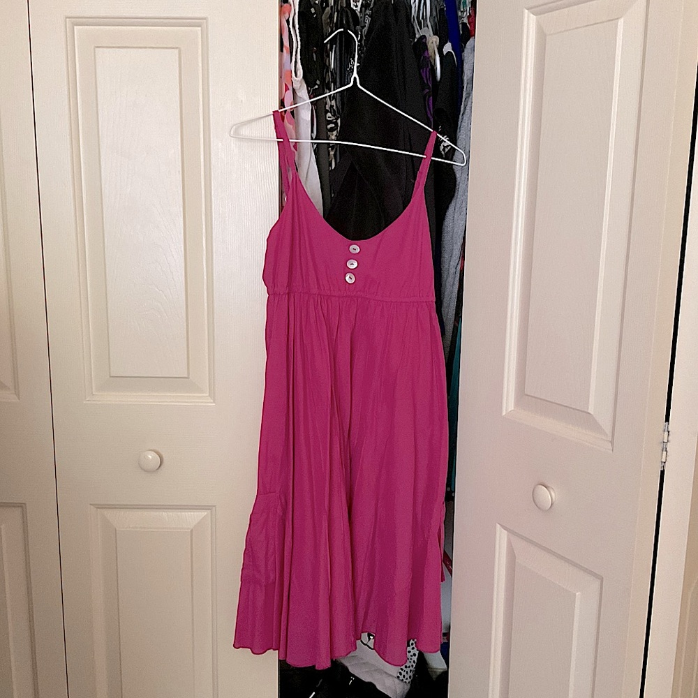 MAX Rave Magenta Pink Casual Dress (Size XS)
